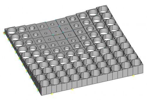 Generative Components - Responsive Perforations Axonometry