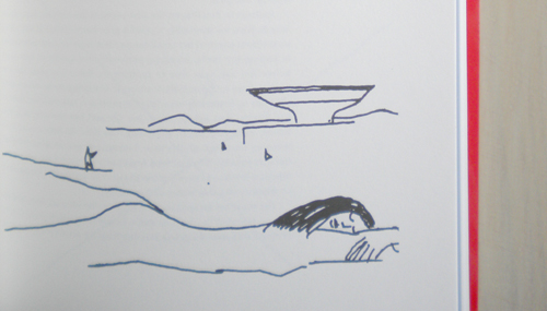 Oscar Niemeyer sketches