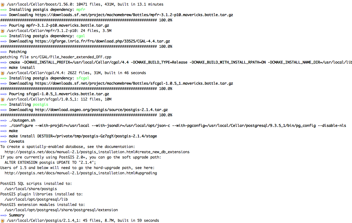 homebrew-install-postgis