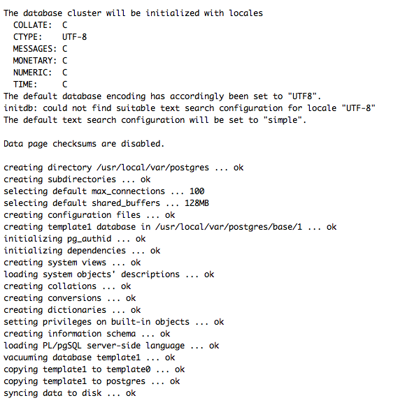 postgresql-initdb